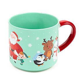Large Porcelain Mug - Christmas Jingle Bunch