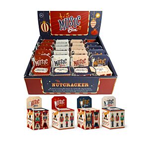 Wind Up Music Box - Christmas Nutcracker Wind Up Music Box - Christmas Nutcracker