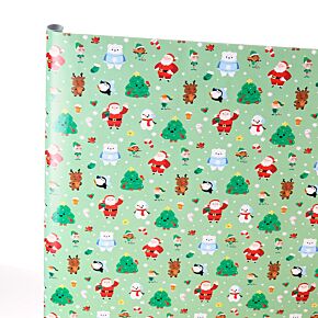 Wrapping Paper 3m Roll - Christmas Jingle Bunch