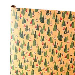 Wrapping Paper 3m Roll - Christmas Jolly Gonk