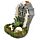 Backflow Incense Burner - RIP Zombie Hand Tombstone 