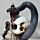 Backflow Incense Burner - Snake and Skull 
