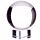 Decorative Mystical 5cm Crystal Ball with Stand