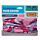 Neck Warmer Tube Scarf - Pink Patterned  