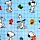 2-in-1 Blankeazzz Plush Toy & Travel Blanket - Peanuts Snoopy & Woodstock
