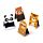 Magnetic Shaped Bookmark Set - Adoramals Wild