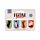 Magnetic Bookmark Set - Feline Fine Cats (New)