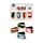 Magnetic Bookmark Set - Feline Fine Cats (New)