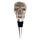 Novelty Ceramic Bottle Stopper - Skull