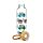 Volkswagen VW T1 Camper Bus Summer & Surf 500ml Glass Water Bottle