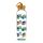 Volkswagen VW T1 Camper Bus Summer & Surf 500ml Glass Water Bottle