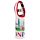 Reusable 500ml Glass Water Bottle with Protective Neoprene Sleeve - London Icons