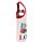 Reusable 500ml Glass Water Bottle with Protective Neoprene Sleeve - London Icons