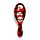 100% Bamboo Hair Brush - Skulls and Roses