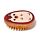 Bamboo Shaped Hair Brush - Adoramals Hedgehog
