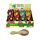 Bamboo Hair Brush - Summer Fruits