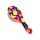 Bamboo Hair Brush - Summer Fruits
