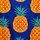 Microfibre Beach Towel - Pineapple Print