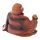 Mini Collectable - Wood Effect Lucky Buddha