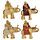 Fun Collectable Mini Lucky Buddha and Elephant