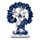Decorative White & Blue Thai Buddha - Tree of Life