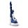 Decorative White & Blue Thai Buddha - Tree of Life