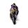 Decorative Thai Buddha Figurine - Purple & Black Reclining
