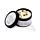 Wax Candle Tin - Crystal Gemstone & Dried Flowers