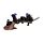 Witches Cat - Playing on Broomstick