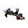Witches Cat - Playing on Broomstick