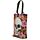 Handy Cotton Zip Up Shopping Bag - Skulls & Roses
