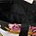 Handy Cotton Zip Up Shopping Bag - Skulls & Roses