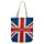 Handy Cotton Zip Up Shopping Bag - London Union Jack