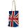 Handy Cotton Zip Up Shopping Bag - London Union Jack