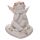 Collectable Cherub Sitting on Heart with Pink Roses
