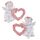 Rose Cherubs - Rose Heart