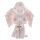 Cute Praying Cherub Figurine Holding Jewelled Silver Cross