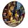 Wall Clock - Lisa Parker Purrlock Holmes Cat