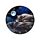 Wall Clock - Lisa Parker Quiet Reflection Wolf