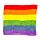Compressed Travel Towel - Somewhere Rainbow Stripes