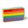 Compressed Travel Towel - Somewhere Rainbow Stripes