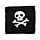 Compressed Travel Towel - Jolly Rogers Pirate