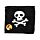 Compressed Travel Towel - Jolly Rogers Pirate