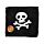 Compressed Travel Towel - Jolly Rogers Pirate