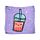 Compressed Travel Towel - Foodiemals Bubble Tea