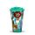 Zooniverse Shatter Resistant Double Walled Cup with Lid and Straw