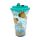 Shatterproof Double Walled Cup with Lid and Straw - Capybara