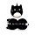 Relaxeazzz Travel Pillow & Eye Mask - Feline Fine Cat