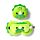 Relaxeazzz Travel Pillow & Eye Mask - Adoramals Dinosaur