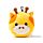 Relaxeazzz Travel Pillow & Eye Mask - Giraffe